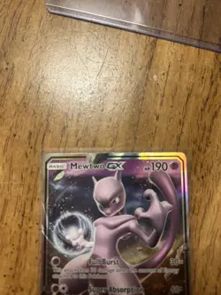 Pokemon Mewtwo GX Shining Legends 39/73 Full Art Holo - NM - Image 2