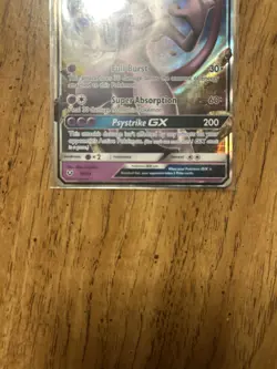 Pokemon Mewtwo GX Shining Legends 39/73 Full Art Holo - NM - Image 3