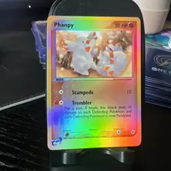 Phanpy 62/109 - Ruby and Sapphire Common Reverse Holo Pokemon TCG LP - Image 1