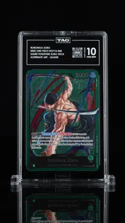 Roronoa Zoro - OP12-020 (Zoro Deck) OP12-020 Alt Art One Piece TCG TAG 10 - Image 1