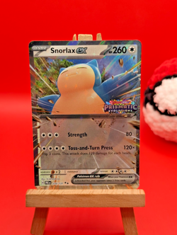 Snorlax ex - 076/131 - Prismatic Evolutions - Stamped Promo -Pokemon Card - NM - Image 1