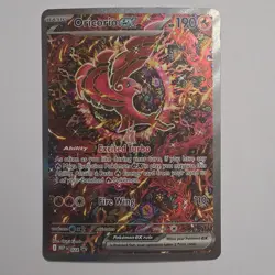 Pokemon Oricorio EX 024 MEP Full Art Holo Fire 190 HP 110 Attack Card - Image 1