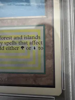 MTG Magic Gathering -- Tropical Island Unlimited PSA 7 (Near Mint) #1 - Image 4