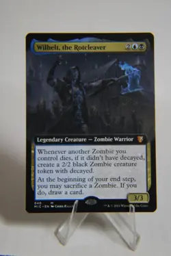 Wilhelt, the Rotcleaver(Extended Art) 40 Midnigh C NM Holo 1048 - Image 1