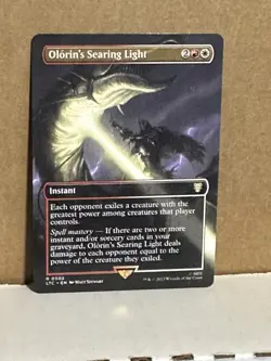 MTG Olorin's Searing Light BORDERLESS LTC Rare Normal #503 NM LC1 - Image 1