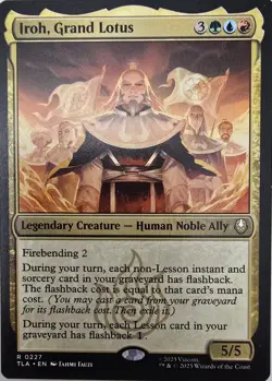 MTG The Lessons Of The White Lotus-Iroh Commander Deck- Flashback Lessons EDH - Image 1