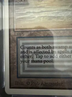 MTG Magic Gathering -- Underground Sea Unlimited CGC 8 (Near Mint / Mint) - Image 5