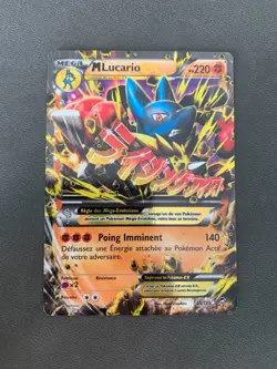Carte Pokemon : M Lucario EX 55/111 XY Poings Furieux Francaise - Image 1