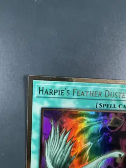 Yugioh - Harpie’s Feather Duster - Gold Rare - MAGO - 1st - Image 2