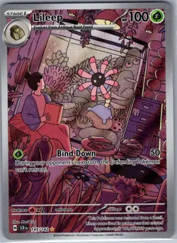 Lileep 145/142 SV07: Stellar Crown - Pokemon Card - NM - Image 1