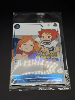 GIRL WINNER RELEASE EV One Piece Girl OP14 Release Event Foil Winner Card P-096 - Image 3