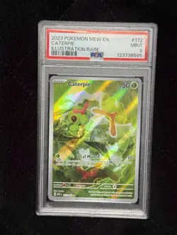 Caterpie - 172/165 - Illustration Rare - PSA 9 MINT, Pokemon 151 - Image 1