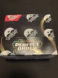 Pokemon TCG Mega Evolution- Perfect Order Booster Box (36 Packs) FACTORY SEALED - Image 1