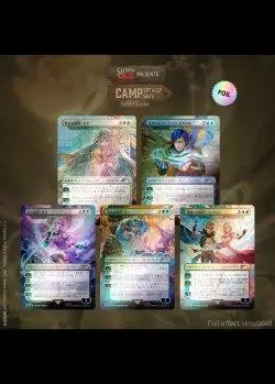 Mtg Hatsune Miku Electric Enourage Foil Japan Secret Lair Magic Gathering - Image 1
