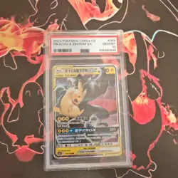 2019 Japanese Sun and Moon Pikachu & Zekrom Tag Team GX All Stars 41/173 PSA 10 - Image 1