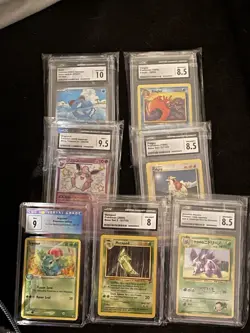 Pokemon CGC Graded Card Lot (7) - Image 1