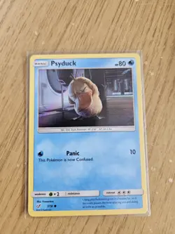 7/18 Psyduck Common Foil: Pokemon Trading Card Game Detective Pikachu - Image 1