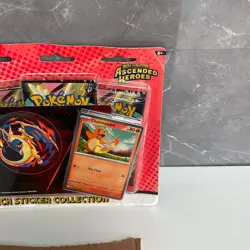 Pokemon TCG Mega Evolution Ascended Heroes Tech Sticker Collection - Charmander - Image 4