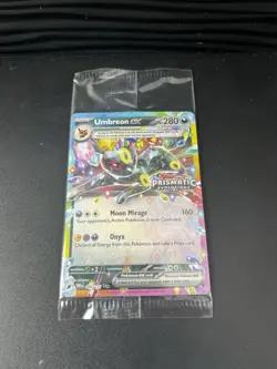 Umbreon ex - 060/131 Prismatic Evolutions Stamped Promo Pokemon - NM - Image 1