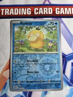 Pokemon TCG Psyduck Scarlet & Violet-151 054/165 Reverse Holo Common - Image 2