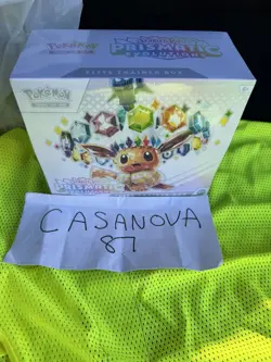 Pokemon Prismatic Evolutions ETB Elite Trainer Box SEALED IN HAND FAST SHIP 🔥 - Image 1