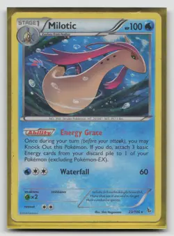 Pokemon Milotic 23/106 Rare Holo XY Flashfire - Image 1