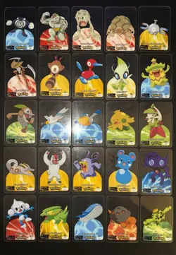 LOTTO 48 CARTE POKEMON LAMINCARDS EDIBAS - Image 1