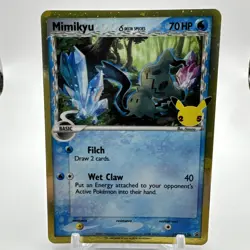 Pokemon Mimikyu Promo Holo SWSH136 Sword & Shield Basic 70 HP 2021 - Image 1