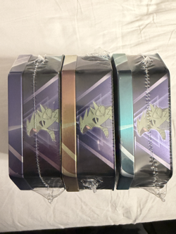 Pokemon TCG Tin Set of 3 Tyranitar, Slaking, Darkrai Sealed USA EXCLUSIVE - Image 3