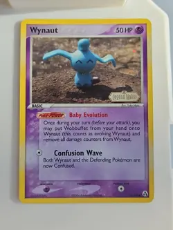 2006 Pokemon EX Legend Maker 71 Wynaut Reverse Holo Stamped - Image 1
