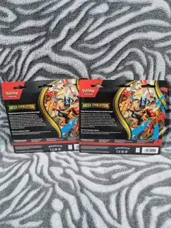 2 × Sealed Mega Evolution Triple Blister Packs Brand New Pokemon TCG Boosters - Image 2