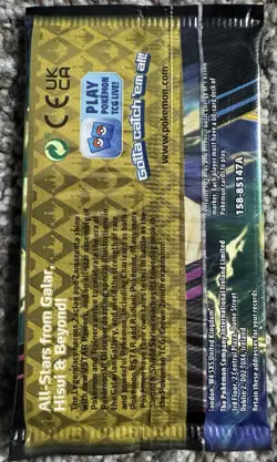 Pokemon TCG Sword and Shield Crown Zenith Booster Packs Lot of 10 - Image 3