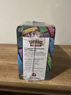 Pokemon TCG 2021 Eevee Collector's Chest Lunchbox Tin New Factory Sealed - Image 2