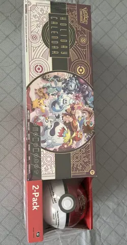 Pokemon TCG 2025 Holiday Advent Calendar Bundle Costco Exclusive Sealed New - Image 1