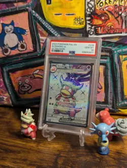 POKEMON SV 🐚 PALDEA EVOLVED #238 SLOWKING EX ULTRA RARE HOLO PSA 10 GEM MINT ✨ - Image 1