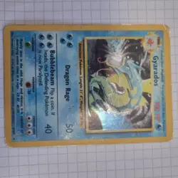 Pokemon TCG Gyarados Base Set 6/102 Holo Unlimited Holo Rare - Image 1