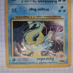 Pokemon TCG Gyarados Base Set 6/102 Holo Unlimited Holo Rare - Image 2