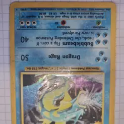 Pokemon TCG Gyarados Base Set 6/102 Holo Unlimited Holo Rare - Image 3