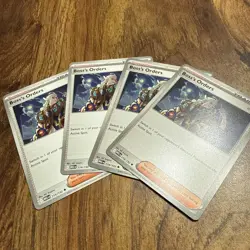 Boss's Orders 114/132 x4 Playset 4x Pokemon TCG ME01 Mega Evolution MEG - Image 1