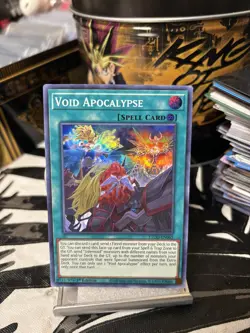 Yu-Gi-Oh! Void Apocalypse 1st Ed. ETCO-EN065 Super Rare NM x1 - Image 1