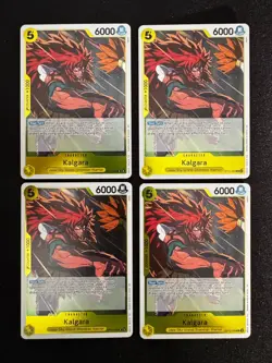 One Piece TCG Cards - (Playset) - 4x OP12-099 - Kalgara - Rare - Eng - Image 1