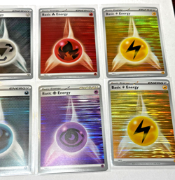 Pokemon 12 FULL HOLO Energy Card Lot - Scarlet Violet SVE -Near Complete Set -NM - Image 3