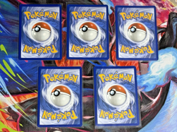 Pokemon Victini Black Bolt Stamp Lot 3 Stamped + 2 Holo Rare NM 5 Cards - Image 5