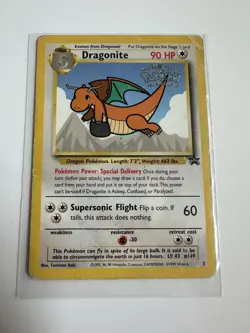 Pokemon TCG Dragonite #5 Black Star Promo WB the First Movie Stamped Card - Image 1