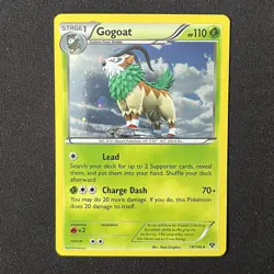Gogoat 19/146 Cosmos Holo XY Blister Exclusive Promo Pokemon Card LP - Image 2
