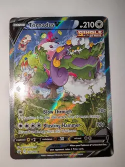 Pokemon Tornados v 185/198 Chilling Reign Ultra Rare Card - Image 1
