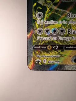 Pokemon Tornados v 185/198 Chilling Reign Ultra Rare Card - Image 4