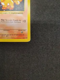 Shadowless Vulpix 68/102 Base Set Pokemon Card Vintage WOTC MP/HP - Image 3