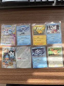 Pokemon 2025 Holiday Calendar Stamped Promos (COMPLETE SET OF 8) NEW - Image 1