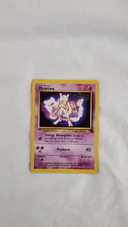 Pokemon 1999 TCG Mewtwo #3 Black Star Promo. Basic Pokemon. - Image 1